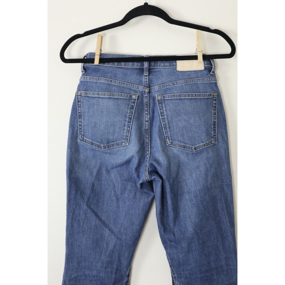 Everlane Size 26 Crop The Cheeky Bootcut Jean Medium Blue Denim - Picture 8 of 12